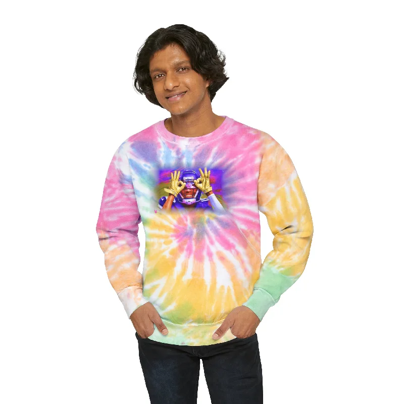 Tie-Dye Crewneck - Griddy (Color Blast)