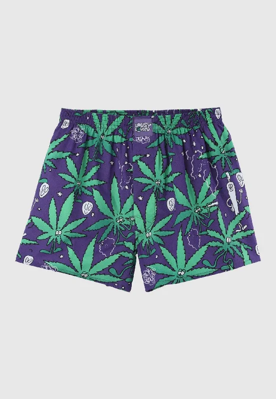 Lousy Livin - Weedy Purple Haze - Boxershorts