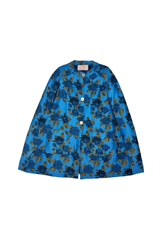 Le Cape - Blue Rose Jacquard