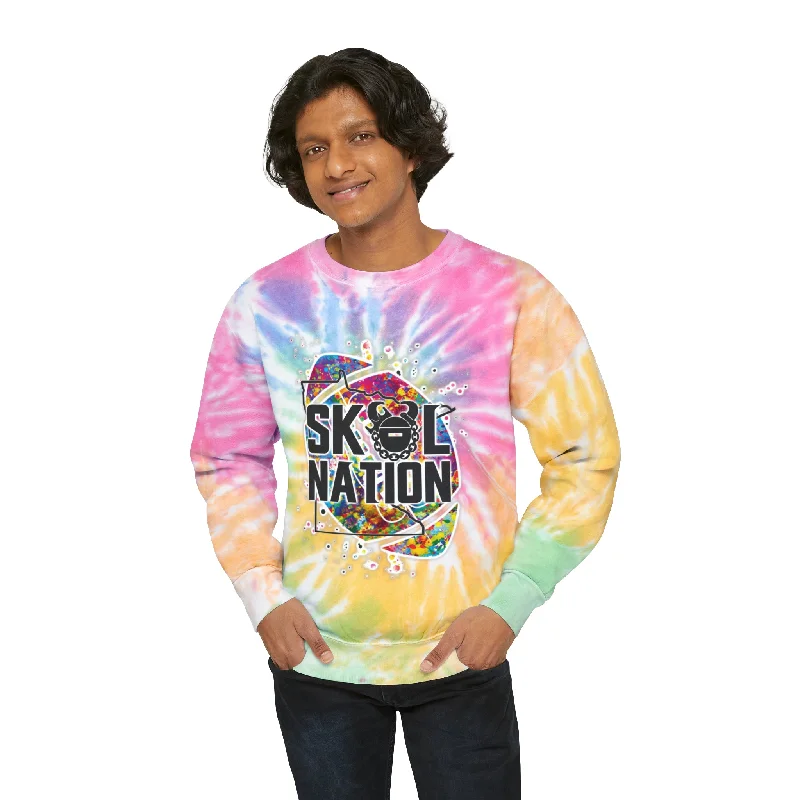 Tie-Dye Crewneck - MN Nation (Color Blast)