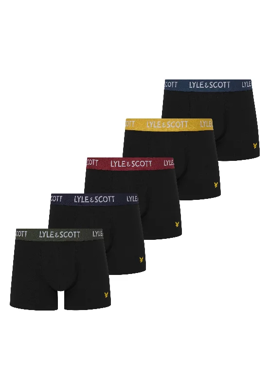 Lyle & Scott - Miller Waistbands Black Multi - Boxershorts