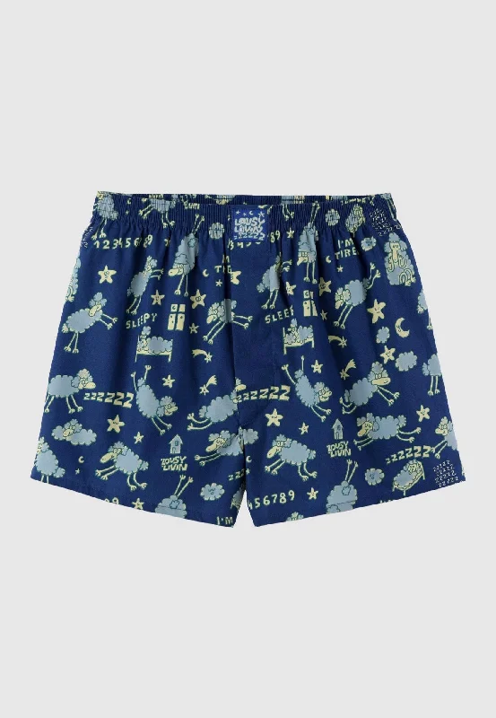 Lousy Livin - Sheep True Blue - Boxershorts