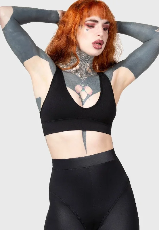 Killstar - Devil’S Own Sports Black - Sport Bra