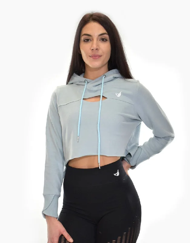 DEVOTEE CROPPED HOODIE