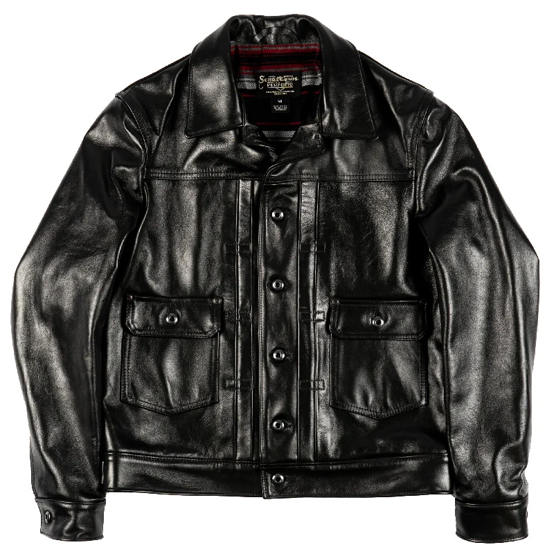 P620H - Type 2 Horsehide Jacket - Black