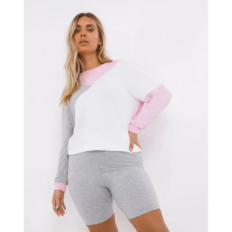 Pretty Secrets Colour Block Sweatshirt