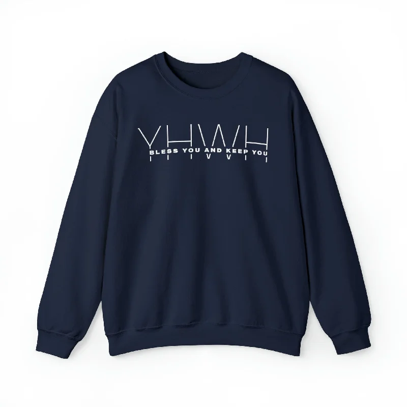 YHWH (Jehovah/Yahweh) Bless you and Keep You Christian Sweatshirt