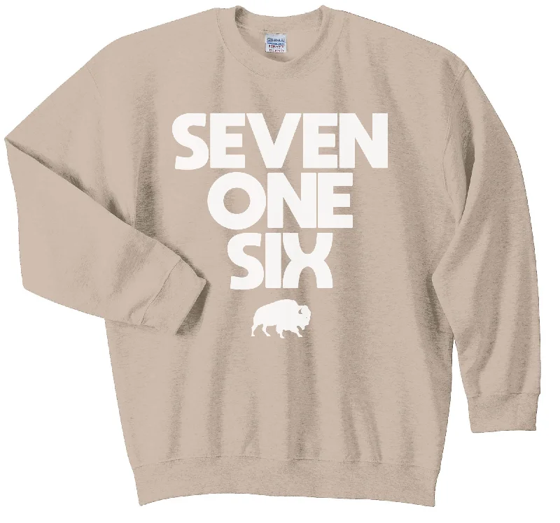 SevenOneSix - Crewneck Sweatshirt - Tan