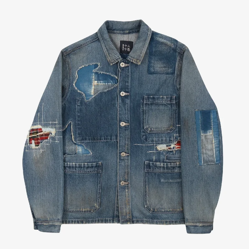 Patchwork Denim Jacket