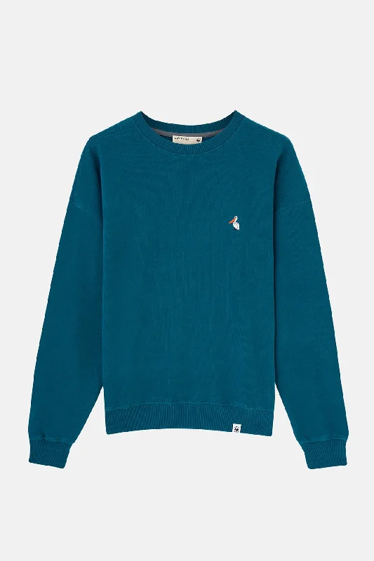 Tepeli Pelikan SuperSoft Sweatshirt - Petrol Yeşili