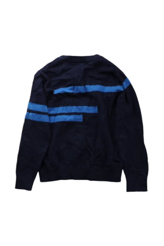 Jacadi Striped Crewneck Sweatshirt 3T