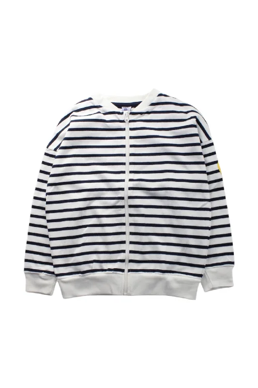 Petit Bateau Zippered Sweatshirt 8Y