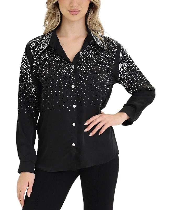 Blouse w/ Crystals