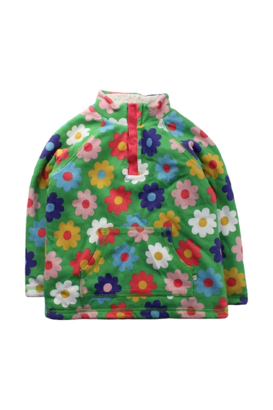 Frugi Fleece Hooded Sweatshirt 4-5T