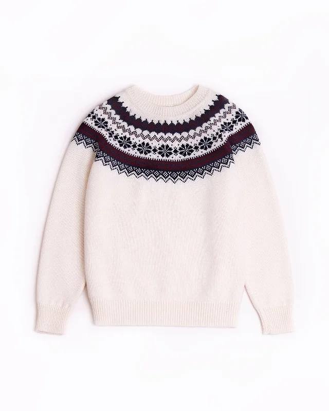 Ruhnu women's yoke sweater