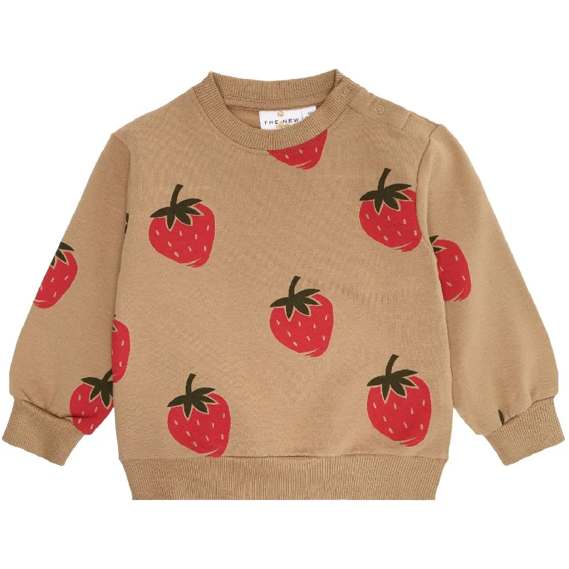 THE NEW Siblings Tannin Big Strawberry AOP Lagora Sweatshirt