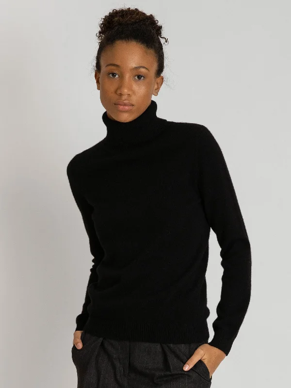 Cashmere sweater "Hedda" - black