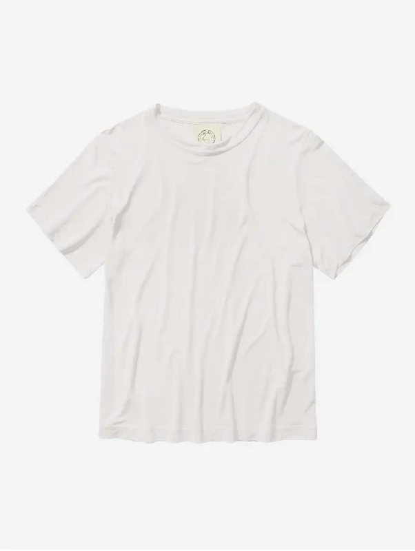 Lightweight Womens' Lyocell T-Shirt | White