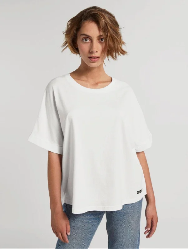 Vegan Women's Collider Oversized Boxy T-Shirt | Multiple Colours