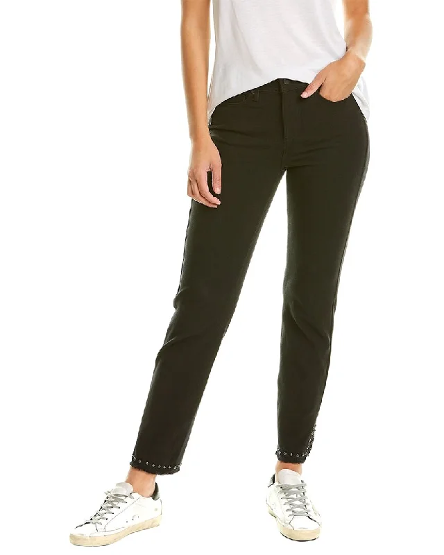 Curves 360 by NYDJ Shape Black Slim Straight Jean