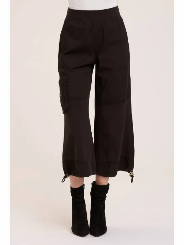 Numa Cargo Crop Pants In Belge